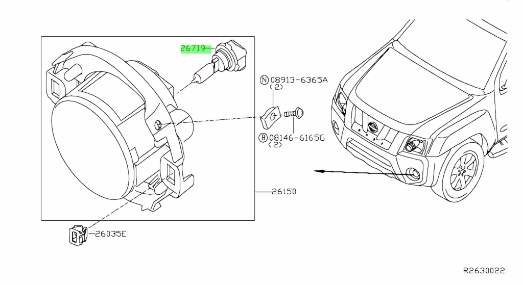 Nissan 26296 89941